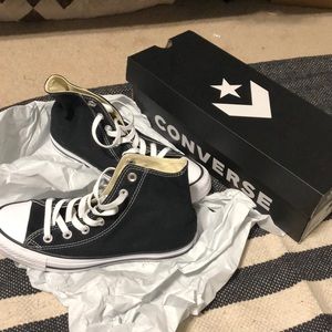 Black and White Converse